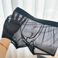 Sous-vêtements pour hommes ultra-fins, transparents et sans coutures