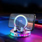 🚗 Support Téléphone Voiture avec Recharge Sans Fil et LED RGB