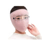 Masque facial coupe-vent d'hiver – Masque chaud en polaire avec visière pour le cyclisme et les activités extérieures