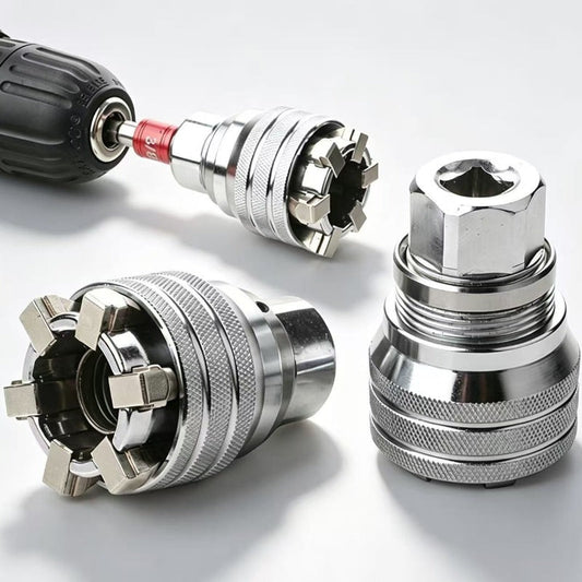 🔧✨ Clé à douille universelle réglable – Kit d’outils 2 pces