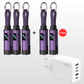 🔌 Câble de charge 4 en 1 avec affichage numérique et anneau porte-clés – charge rapide, résistant aux nœuds et compact ⚡🔑【Offre Limitée】