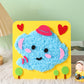 Conjunto de bonecas bordadas DIY