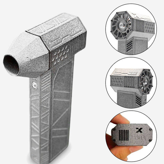 🔥 Ventilateur portable industriel puissant de 130 000 tr/min avec souffleur haute vitesse - Mini souffleuse à neige