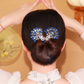 Pince à cheveux paon élégante pour coiffures chignon stylées 2026