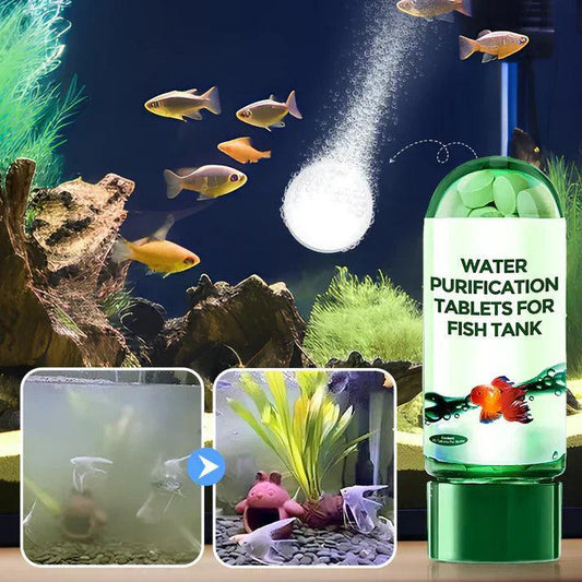 💥Grande vente ! ♻️💧Comprimés puissants pour la purification de l'eau d'aquarium