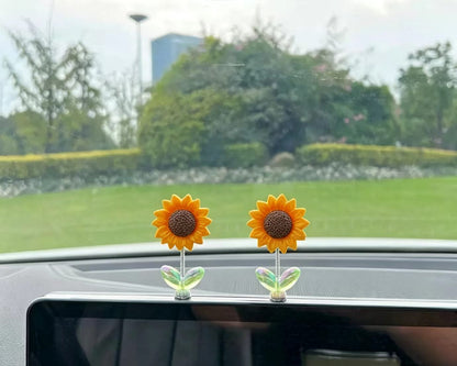 🌻Tournesol oscillant pour tableau de bord de voiture