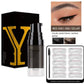 💖 Kit sourcils 2 en 1 : gel coloré pour sourcils + pochoirs pour sourcils ✨💄
