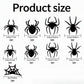 🕷️🦇💡 Décorations d'Halloween LED 3D – Ambiance de fête effrayante