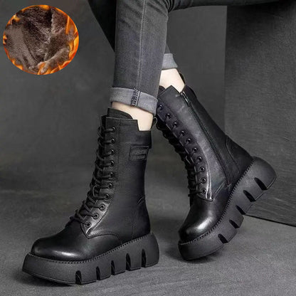 Bottes orthopédiques en cuir nouvelle mode 2025