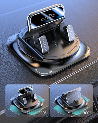 📱 2 ACHETÉS = 1 OFFERT ! ✨ Support de téléphone pliable et rotatif à 360° 🚗💻📦