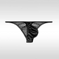 Nouveau slip sexy en satin avec hanches en U pour homme