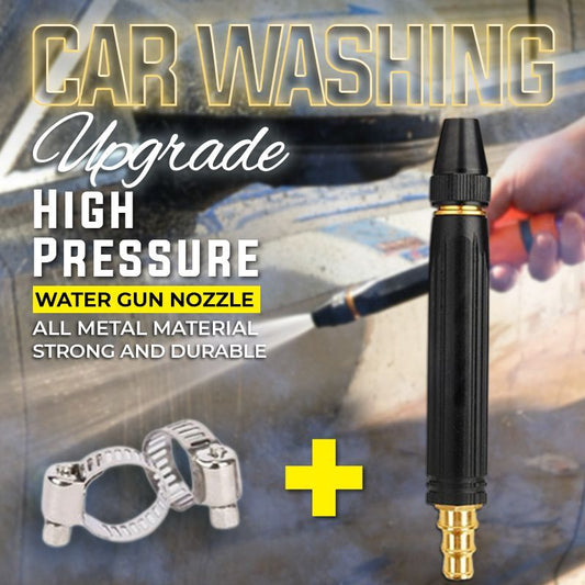 💦 PROMO LIMITÉE 49% DE RÉDUCTION ! 🚗 Nettoyeur Haute Pression 10x – 8 Modes, Boîtier Métal Résistant, pour Voiture & Jardin 🏡