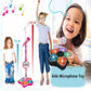 🎁 Microphone jouet, machine de karaoké jouet avec lumière