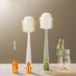 🧽✨ Brosse de nettoyage 5 en 1 – Un nettoyage facile pour vos verres et bouteilles ! 🥤💦