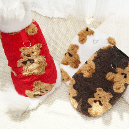 🧸🐶 Pull Douillet pour Chien – Manteau Chaud en Polaire pour Chiens & Chats