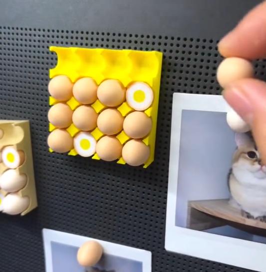 🥚 Aimant de réfrigérateur « Œuf » 2026 🧲 Porte-photo et décoration