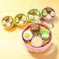 🍜✨ Porte-clés Fidget Ramen – Tourner & Appuyer