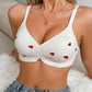 🌸 Soutien-Gorge Fleuri Sans Armatures – Invisible et Confortable