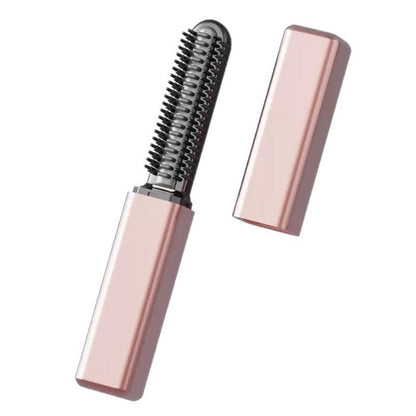 💖💇 Brosse stylante sans fil mini – Peigne compact pour frange