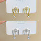 ✨ Boucles d’Oreilles Étoile à Huit Branches Ultra-Scintillantes