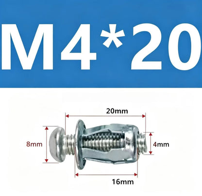 🔩 Écrous à riveter aveugles galvanisés M4 M5 M6 M8