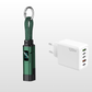🔌 Câble de charge 4 en 1 avec affichage numérique et anneau porte-clés – charge rapide, résistant aux nœuds et compact ⚡🔑【Offre Limitée】