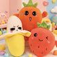 🍌🍓🥕 Peluche Musicale Interactive – Jouet en Forme de Fruits