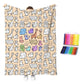 🎨 Couverture DIY à Colorier – Lavable et Réutilisable