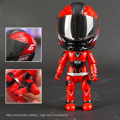 🤖 Figurine de motocycliste transformable