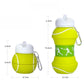 ⚽ Gobelet pliable en silicone 2026 forme ballon 💧 Portable & Résistant aux chocs