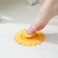 🌻 Filtre d’évacuation en silicone contre les bouchons et les mauvaises odeurs