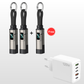 🔌 Câble de charge 4 en 1 avec affichage numérique et anneau porte-clés – charge rapide, résistant aux nœuds et compact ⚡🔑【Offre Limitée】