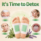 🌿🦶 Patchs Détox pour les Pieds au Vinaigre de Bambou et à la Lavande – 20 Pièces