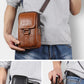 👝 Sacoche de Ceinture en Cuir Véritable pour Homme
