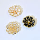 ✨ Bouton fleur en strass élégant pour col de chemise et décoration