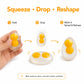Squishy à double jaune d'œuf – Jouet anti-stress viral