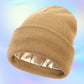 🧢✨ Bonnet Tricoté Doublé en Satin – Chaud & Protecteur
