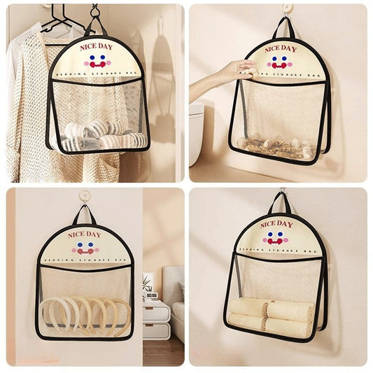 🏡 Sac de rangement suspendu en filet : plus d'espace, moins de désordre ! ✨