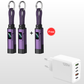 🔌 Câble de charge 4 en 1 avec affichage numérique et anneau porte-clés – charge rapide, résistant aux nœuds et compact ⚡🔑【Offre Limitée】