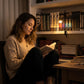 Lampe étagère livre lanterne fer déco lumière chaude sans fil 2026
