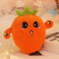 🍌🍓🥕 Peluche Musicale Interactive – Jouet en Forme de Fruits