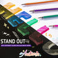 ✨ Stylos Gel Pailletés 18 Couleurs pour Journaling, Loisirs Créatifs et Écriture Créative