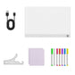 🎨✨ Tableau à dessin LED 7 couleurs – Effaçable