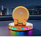🚗 Support Téléphone Voiture avec Recharge Sans Fil et LED RGB
