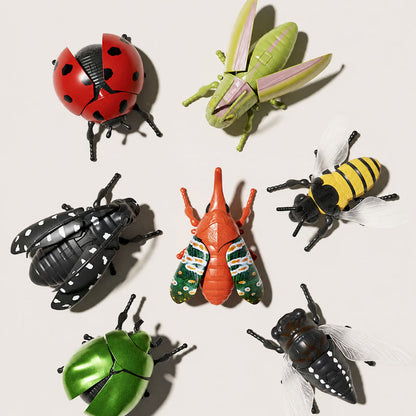 Jouet à remonter insecte rampant réaliste – gadget farce et décoration 🐜