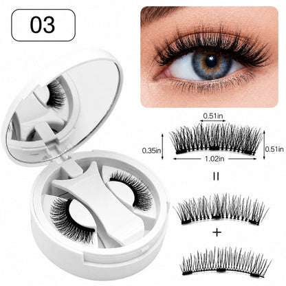 ✨ Faux cils magnétiques – Un look naturel sans colle