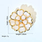 ✨ Bouton fleur en strass élégant pour col de chemise et décoration