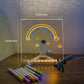 LUMEYA™8513 | Tablette à dessin LED créative : Apprendre et développer son imagination avec plaisir