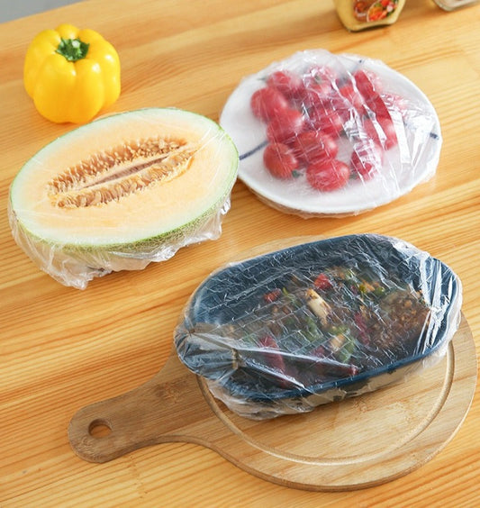 🥗✨ Couvre-Plats Alimentaires Jetables – Lot de 100 Pièces