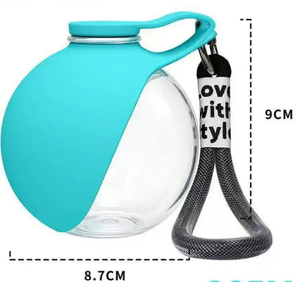 Bouteille d'eau pour chien 2026 🐶💧 Acier inoxydable 304 – Portable – 🔗 Crochet